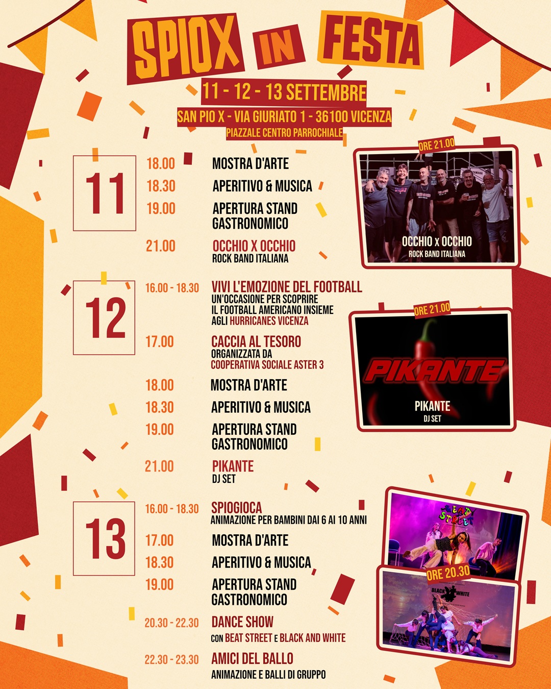 Locandina programma generale